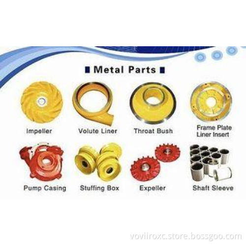 GB, DIN, EN Centrifugal Anti-wear Water Pump Parts, AISI 30